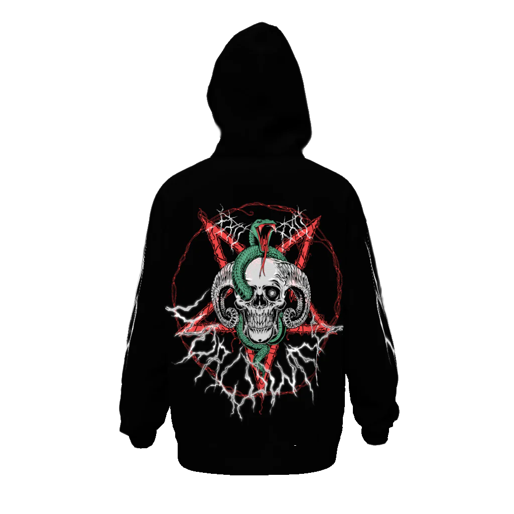 Metal Oversized Hoodie